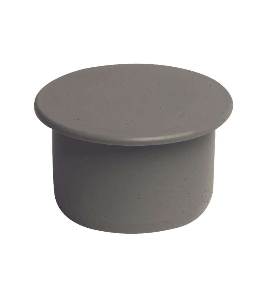 IDRO BRIC Tappo scarico PVC grigio d. 110 mm con guarnizione ad innesto