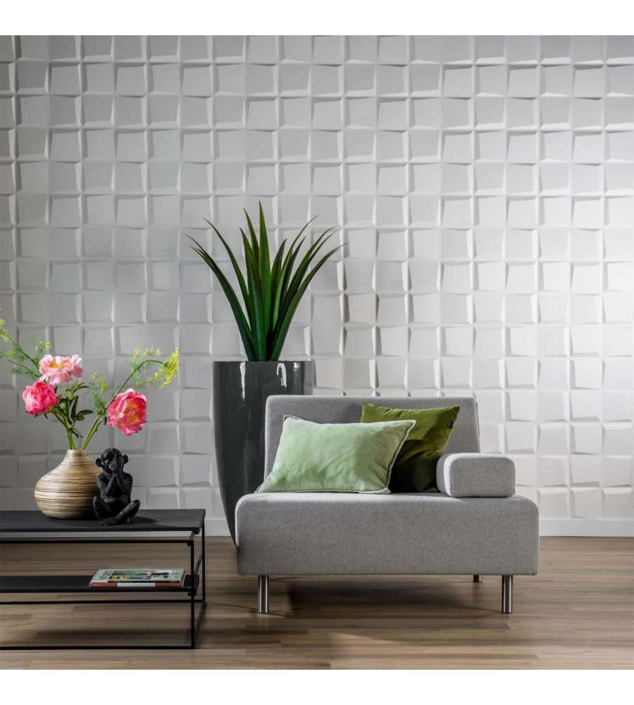 WallArt Pannelli a Parete 3D Oberon 12 pz GA-WA21