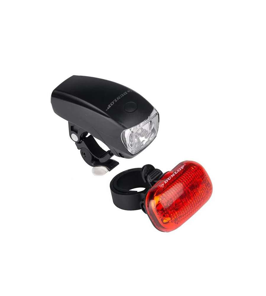 Luce Bicicletta Led Set Pz 2 Dunlop