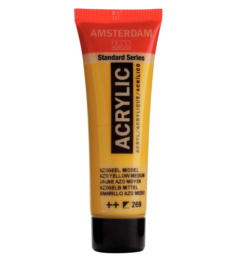 Ccolore acrilico Amsterdam Acrylic 20 ml giallo az.medio
