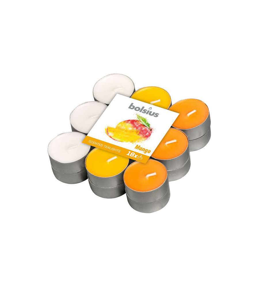 Candela Tealight Mango Pz 18 Bolsius