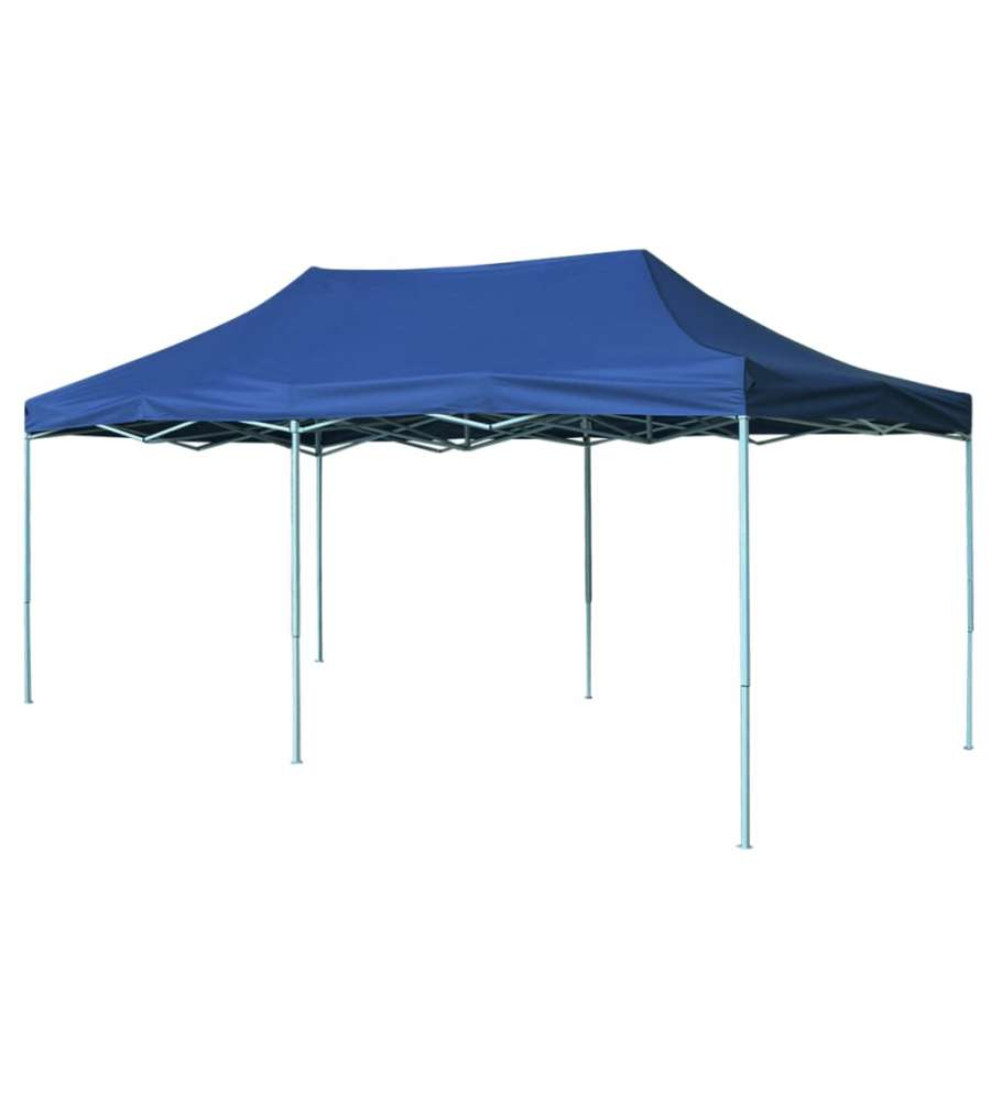 Tenda Pieghevole Pop-Up 3x6 m Blu