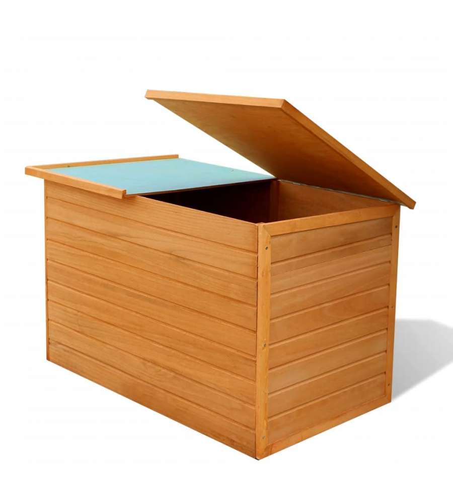 Baule Da Giardino 126x72x72 Cm In Legno