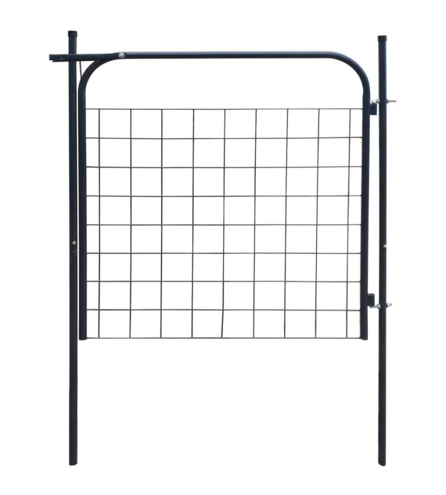 Recinzione da Giardino 100x100 cm Antracite
