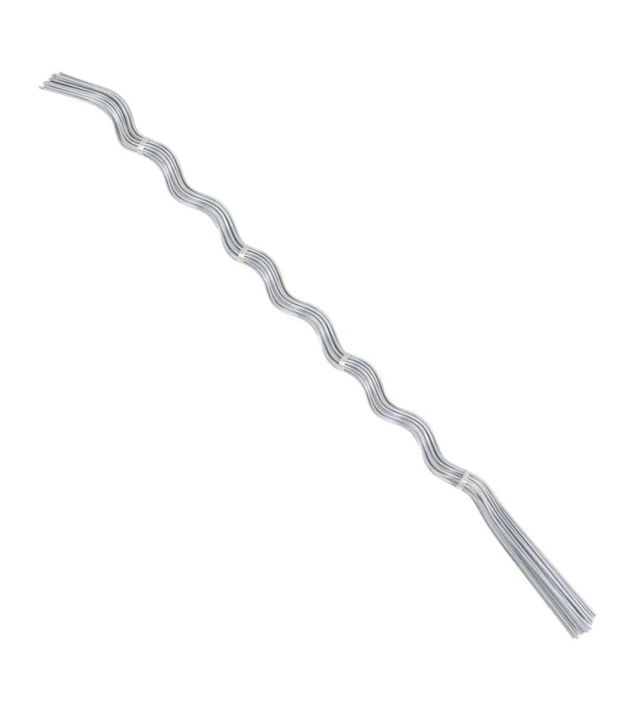 50 pz Supporti a Spirale per Piante 170 cm in Acciaio Zincato