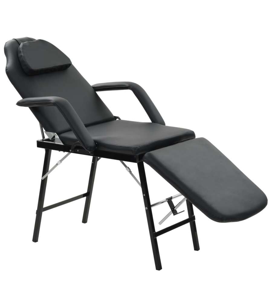 Lettino da massaggio portatile - 185 x 60 x 62 cm - 227 kg - Black