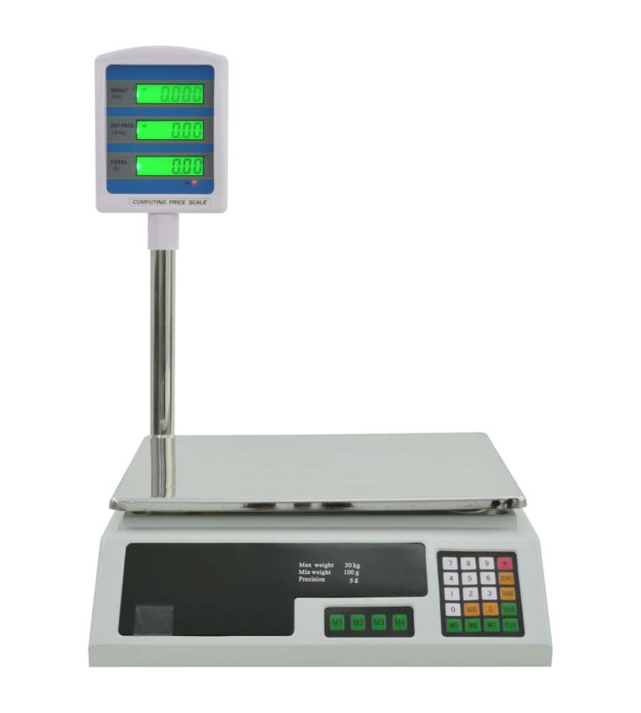  Bilancia Elettronica Pesapacchi con LCD 30 kg