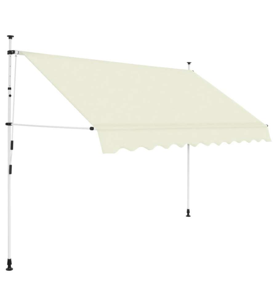 Tenda Da Sole Retrattile Manuale 300 Cm Crema