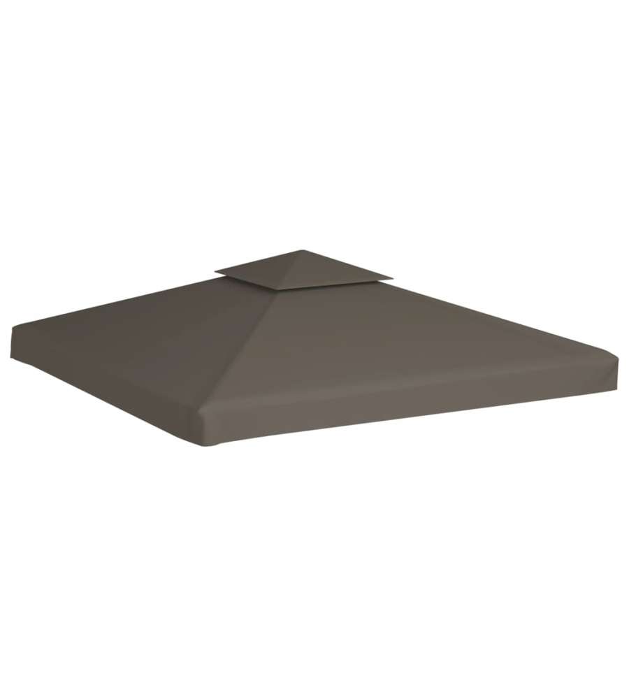 Copertura Superiore per Gazebo a 2 Strati 310 g/mq 3x3m Talpa