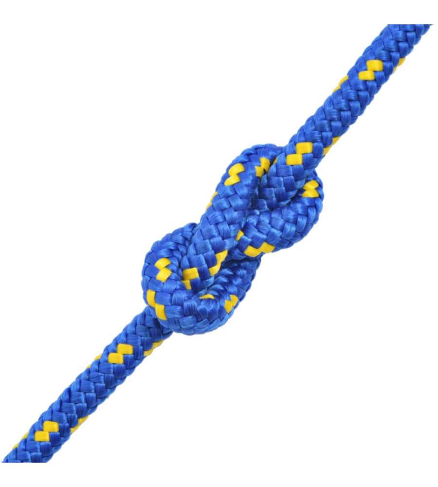Corda Nautica in Polipropilene 10 mm 250 m Blu