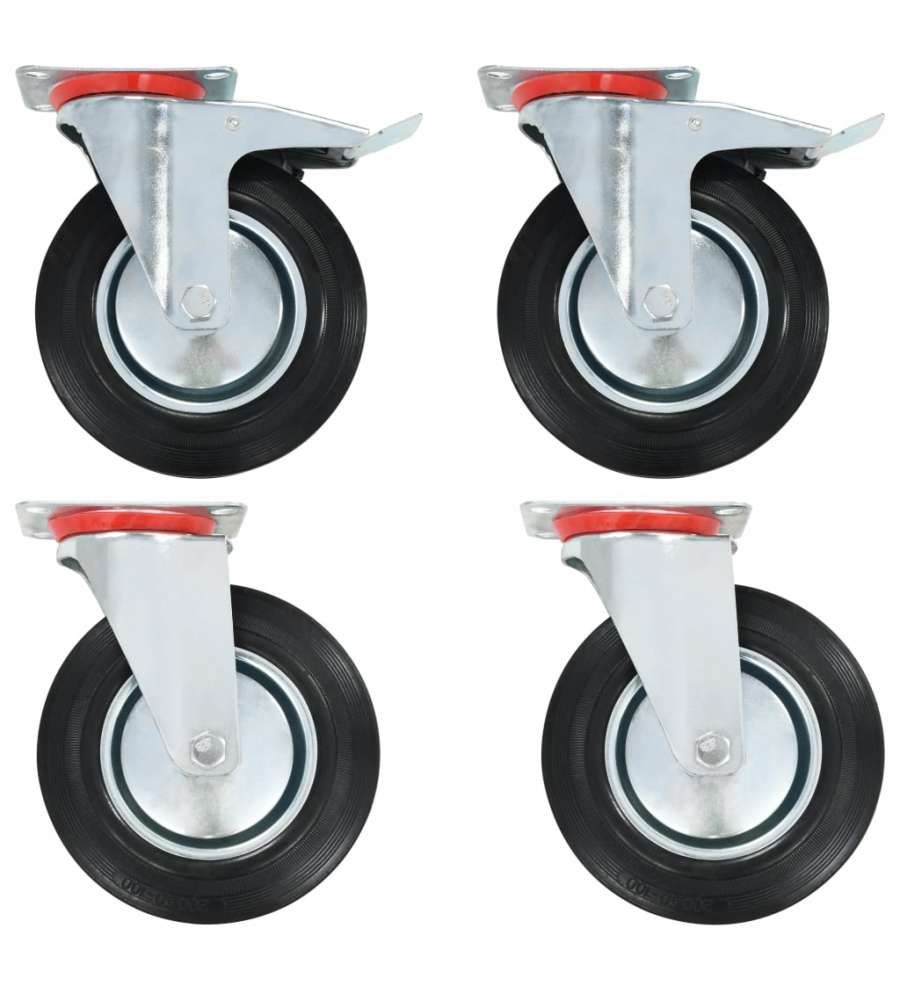 Rotelle Girevoli 4 pz 200 mm