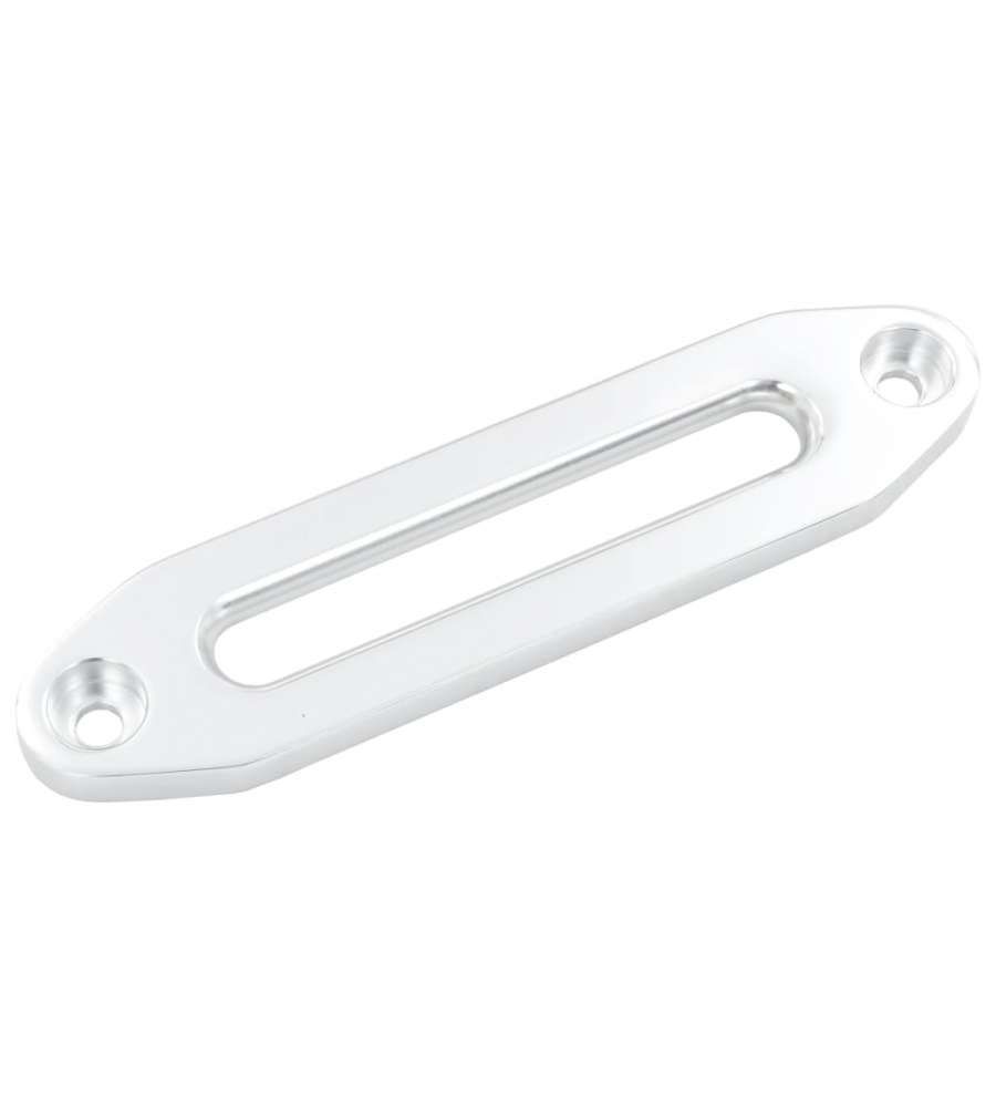 Passacavo Argento 254 mm in Alluminio per Argano