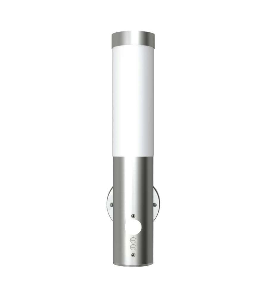 Applique da Esterno con Sensore di Movimento in Acciaio Inox