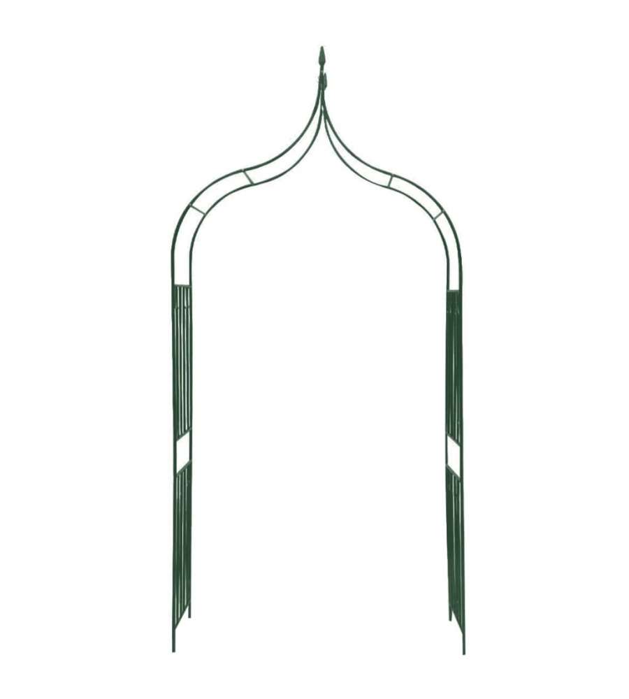 Arco da Giardino per Piante Rampicanti Verde Scuro