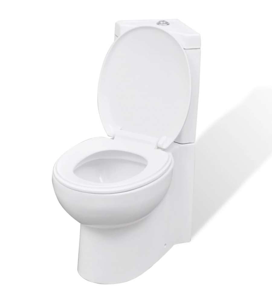 Wc Toilette In Ceramica Per Bagno Bianco