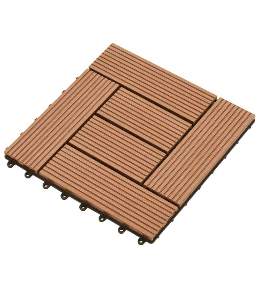 Pannelli Per Pareti 10 Pz 1, 03 Mq In Legno Riciclato Di Teak