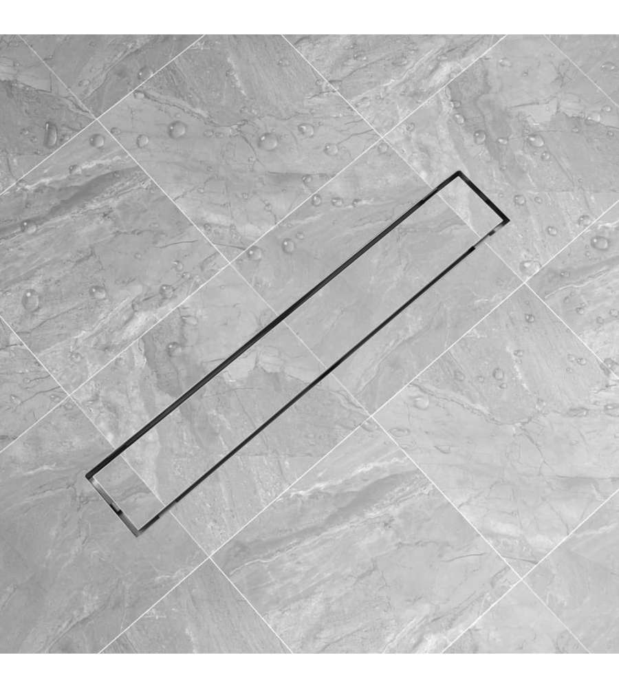 Griglia del canale di drenaggio per canaletta Taurus in acciaio 100 x 13 cm | Leroy Merlin