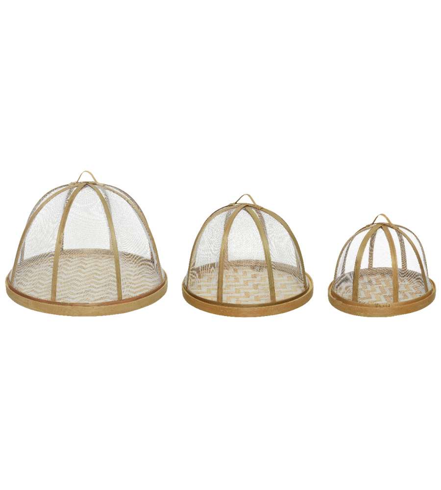 Porta alimenti in bamboo diam. 20cm