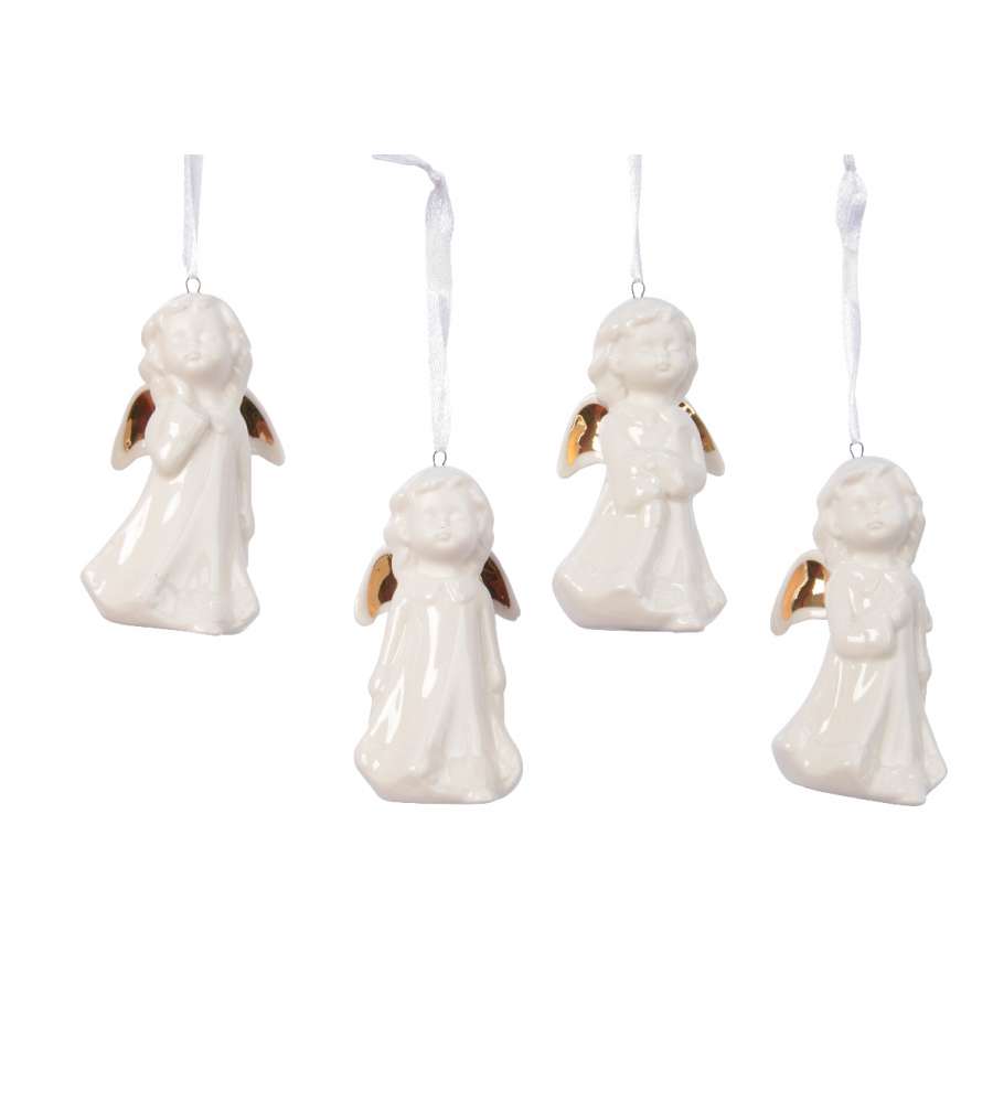 Angelo decorativo bianco