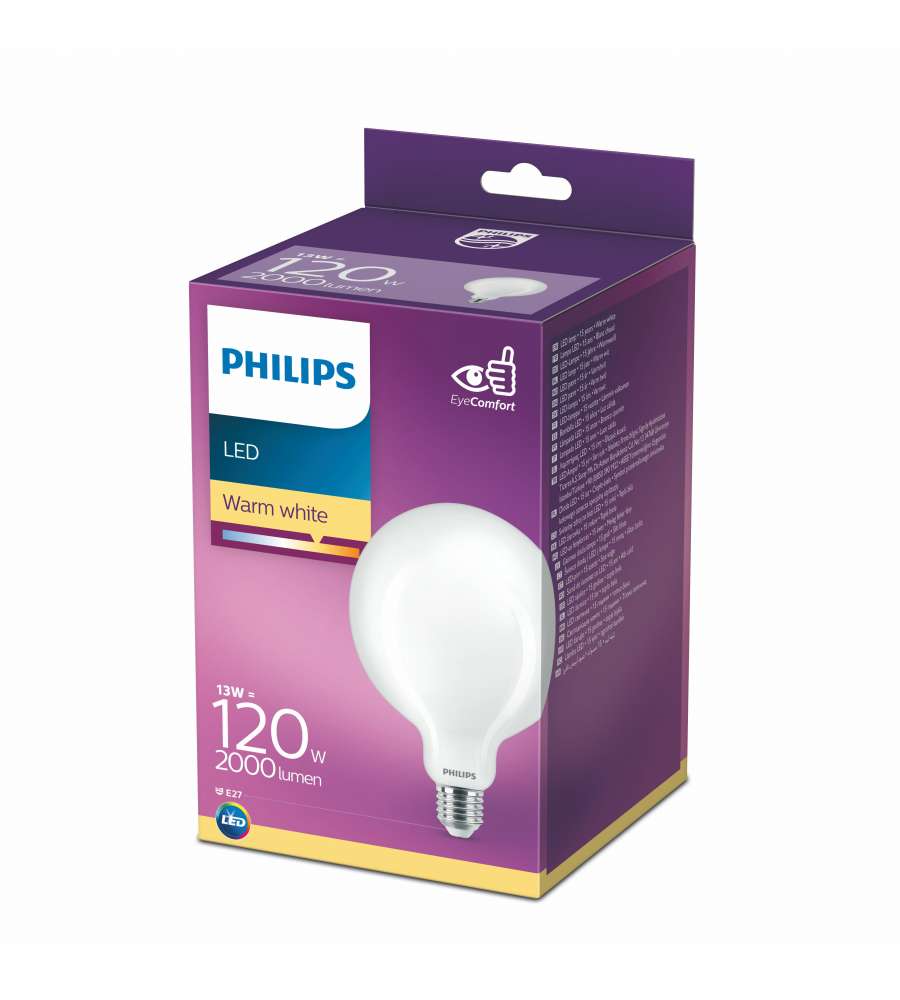 Lampadina led globo vetro 120W