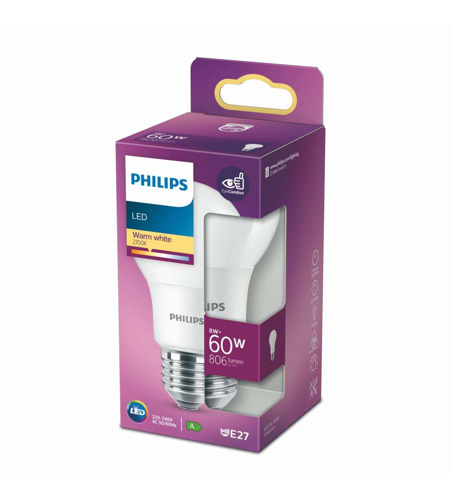 Lampadina led goccia 60W