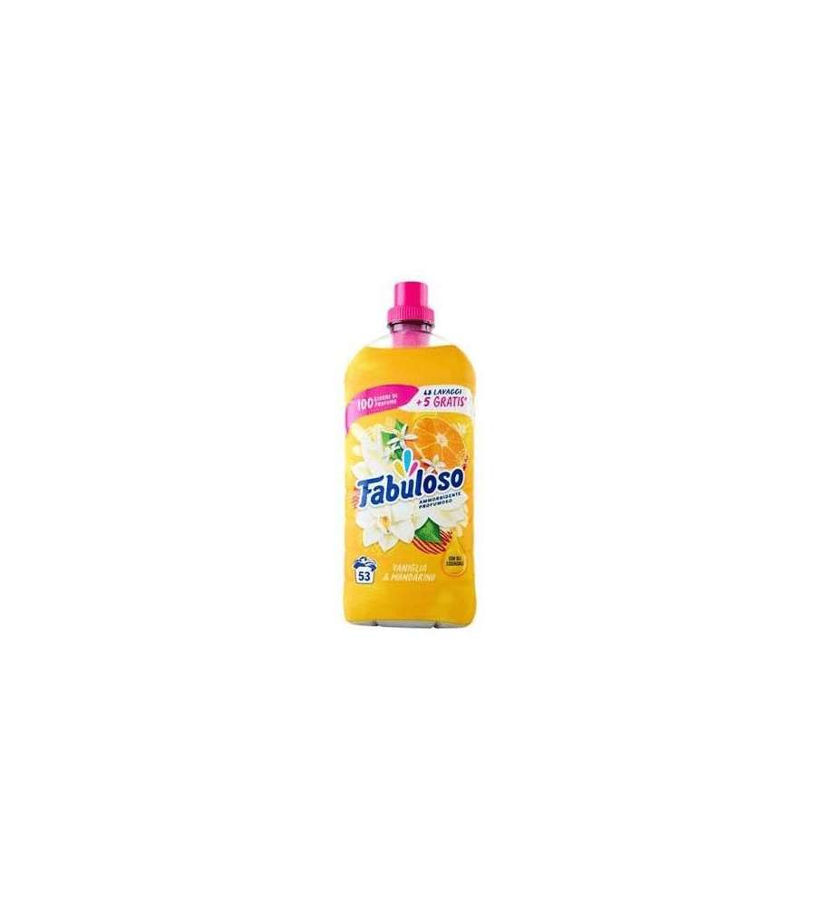 FABULOSO Ammorbidente Concentrato Mandarino LV53 1L - Profumo Fresco
