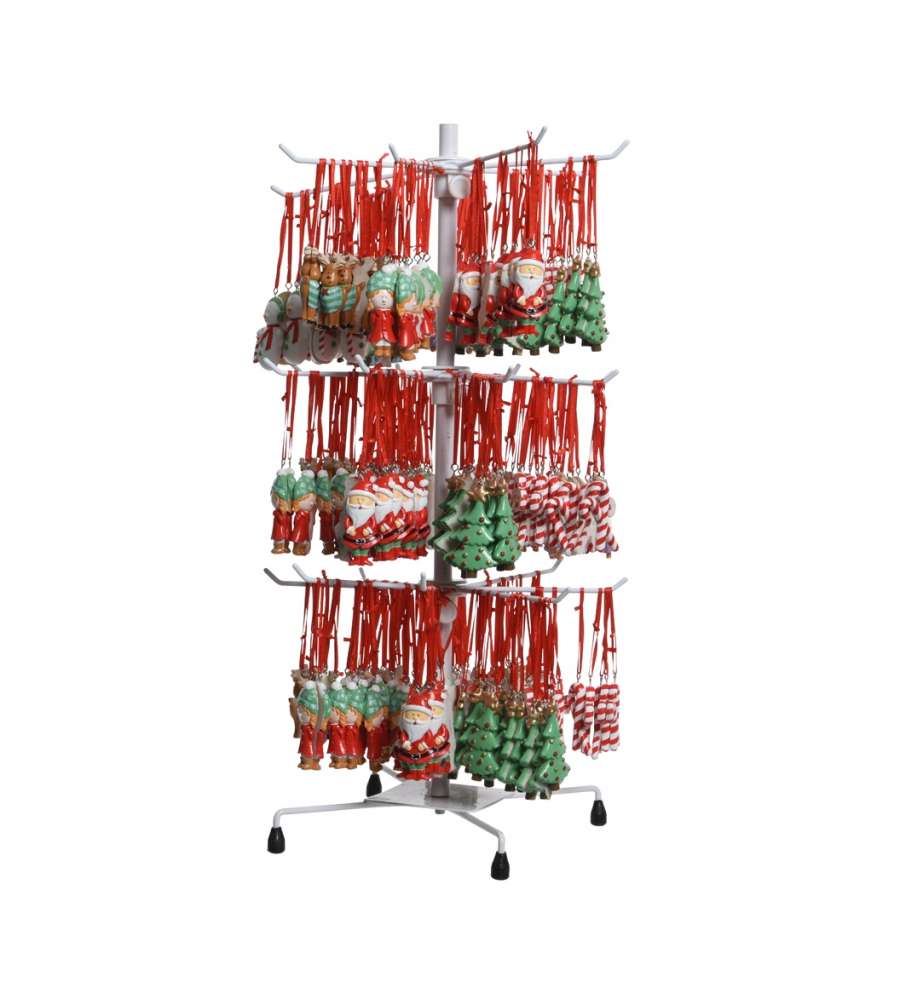 Addobbo Natale con nastro 10,5 h cm