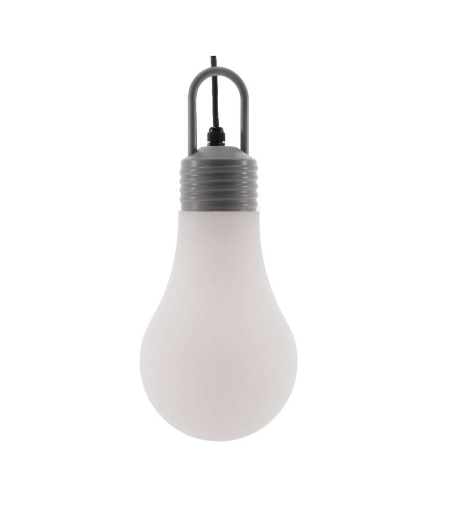 Sospensione forma lampadina 42,5 h cm