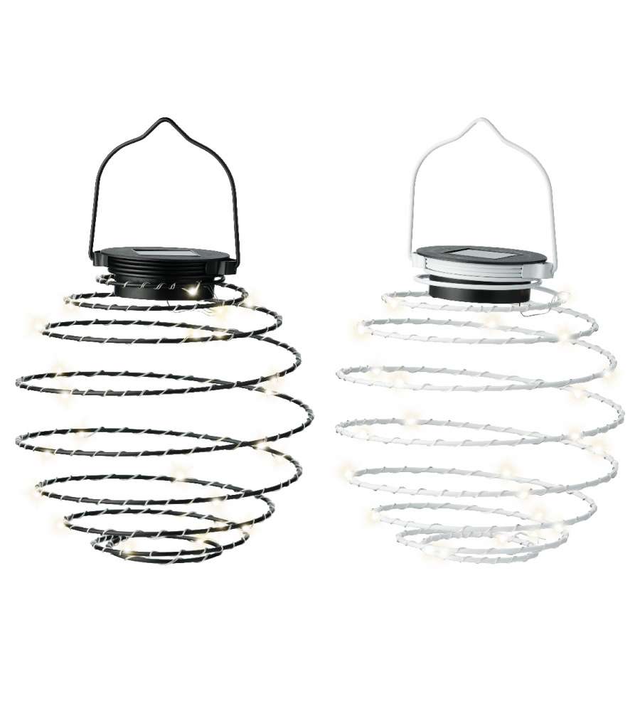 Lumineo Filo Solare LED Outdoor Luce Calda Multicolore D 16 cm