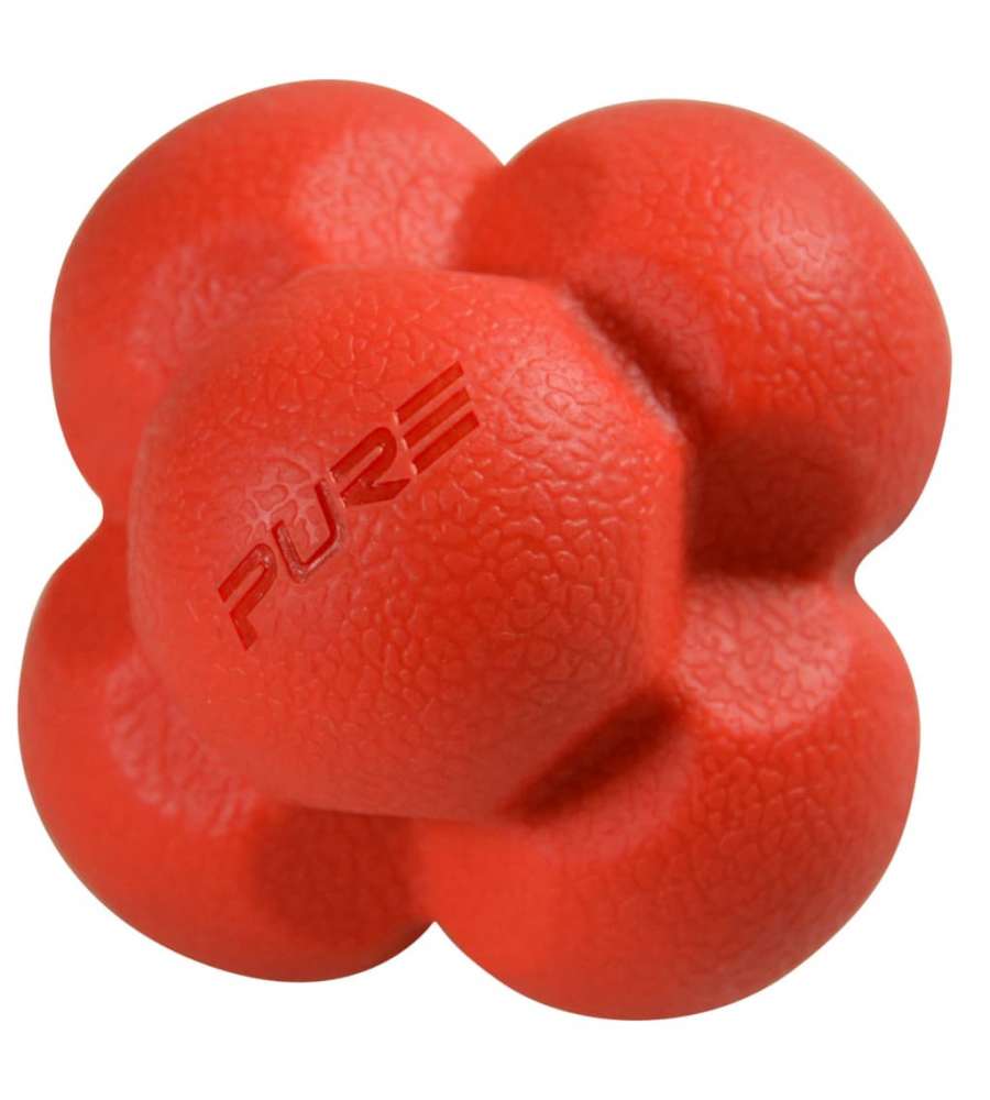 Pure2Improve Palla da Allenamento per Riflessi Rossa
