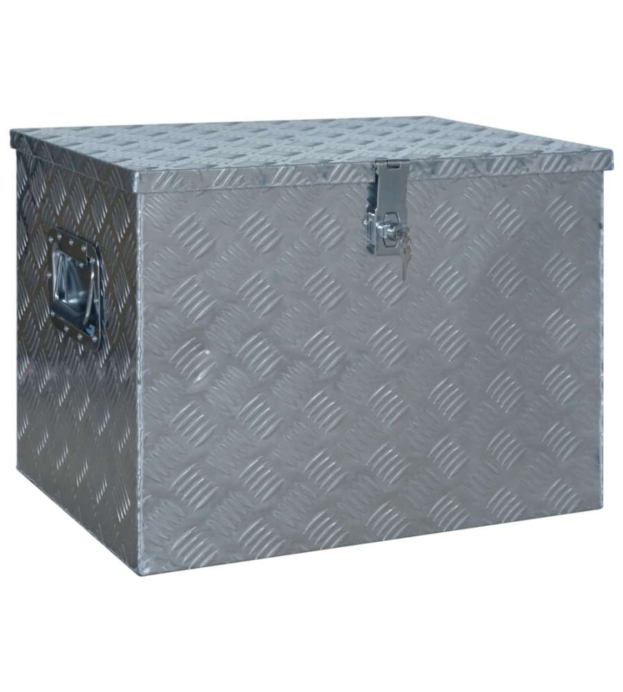  Scatola in Alluminio 610x430x455 mm Argento
