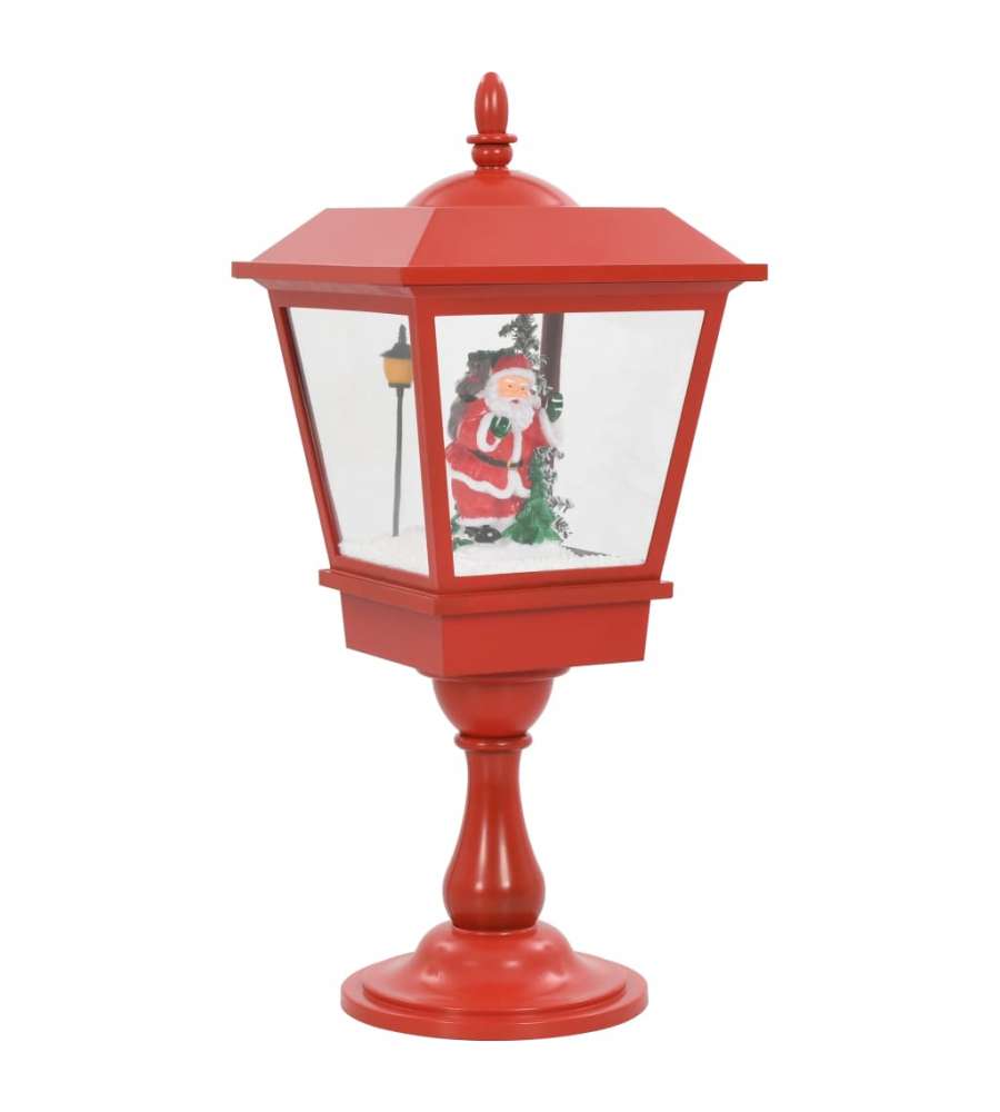 Lampada Natalizia a Piedistallo con Babbo Natale 64 cm LED