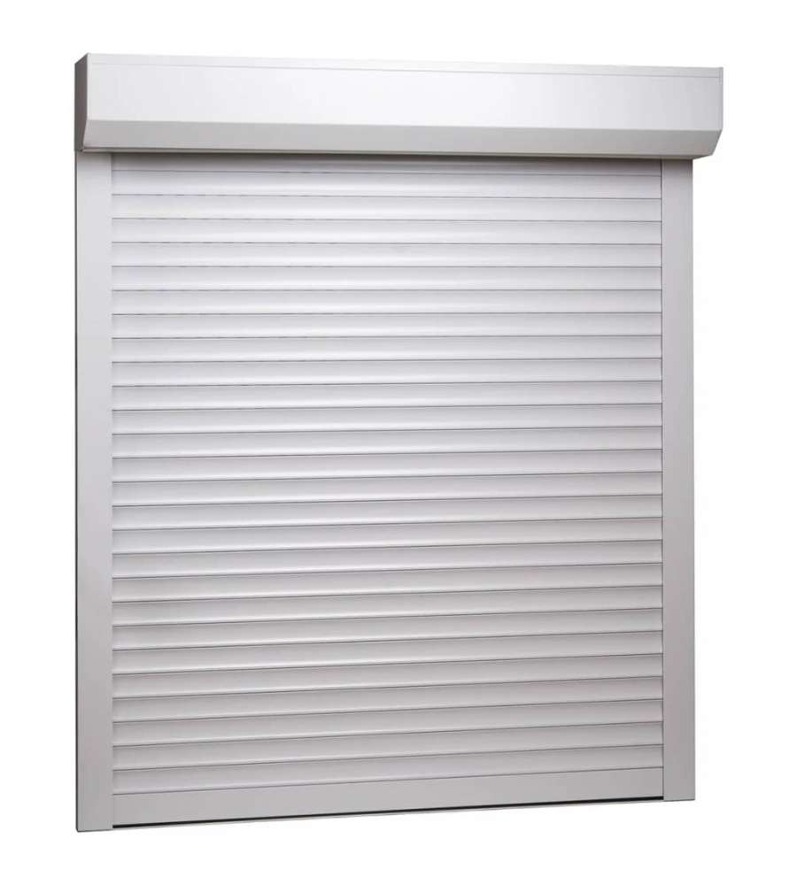 Tapparella Avvolgibile in Alluminio 80x100 cm Bianco