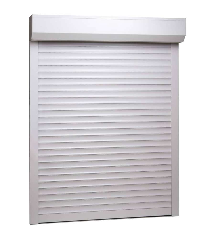 Tapparella Avvolgibile in Alluminio 140x150 cm Bianco