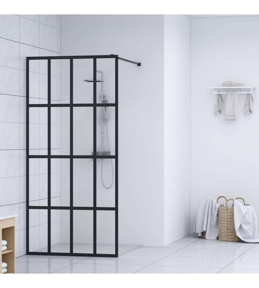 Cabina Doccia con Vetro Temperato Trasparente 140x195 cm