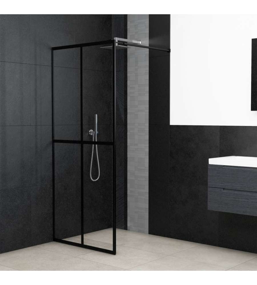 Cabina Doccia con Vetro Temperato Trasparente 100x195 cm