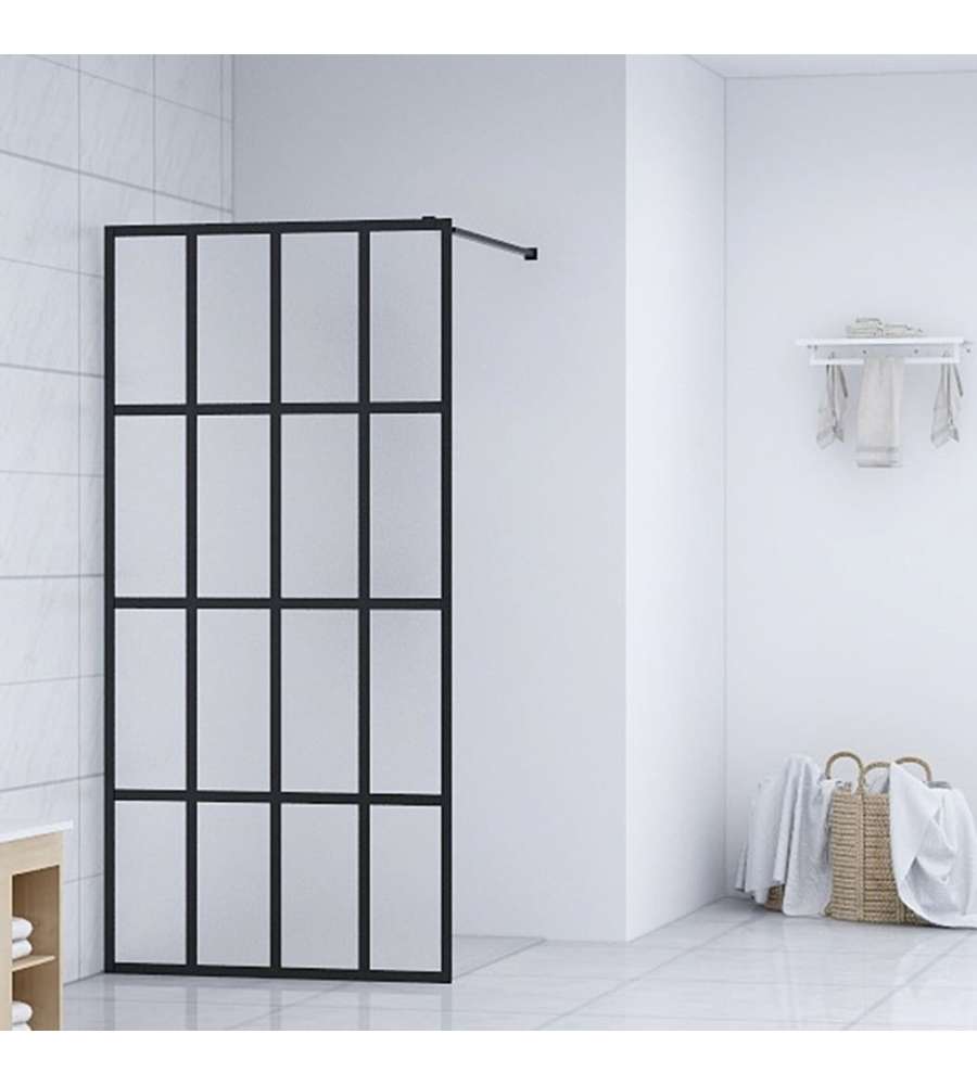 Cabina Doccia con Schermo in Vetro Temperato Glassato 80x195 cm