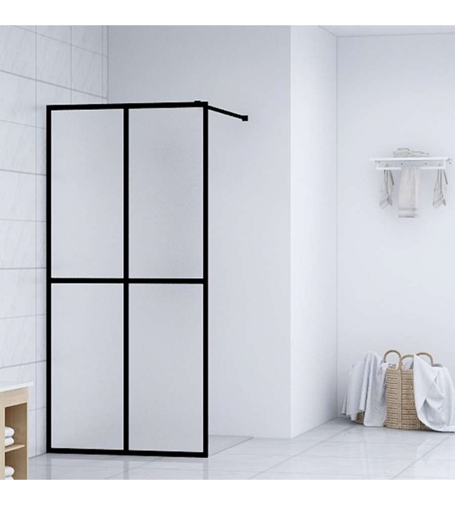 Cabina Doccia con Schermo in Vetro Temperato Glassato 80x195 cm