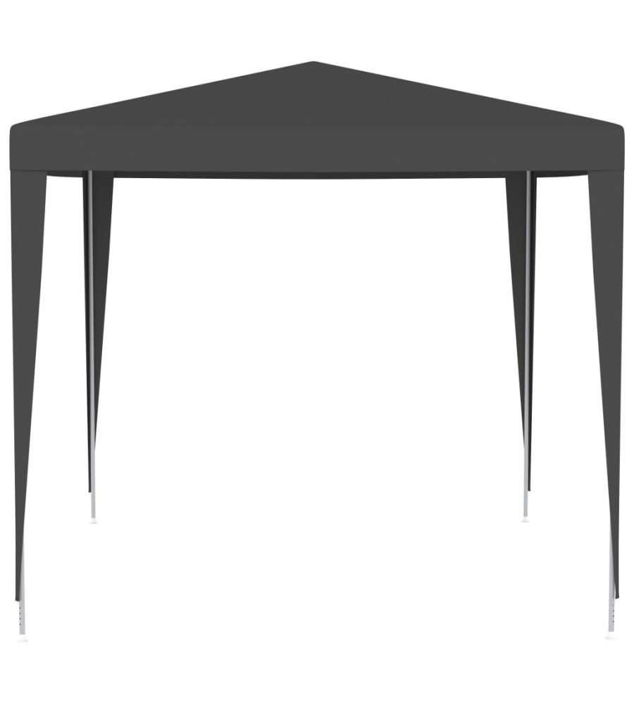 Gazebo Professionale 2,5x2,5 m Antracite 90 g/m