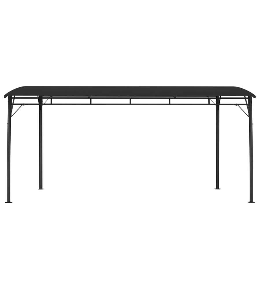 Tenda Parasole da Giardino 4x3x2,55 m Antracite