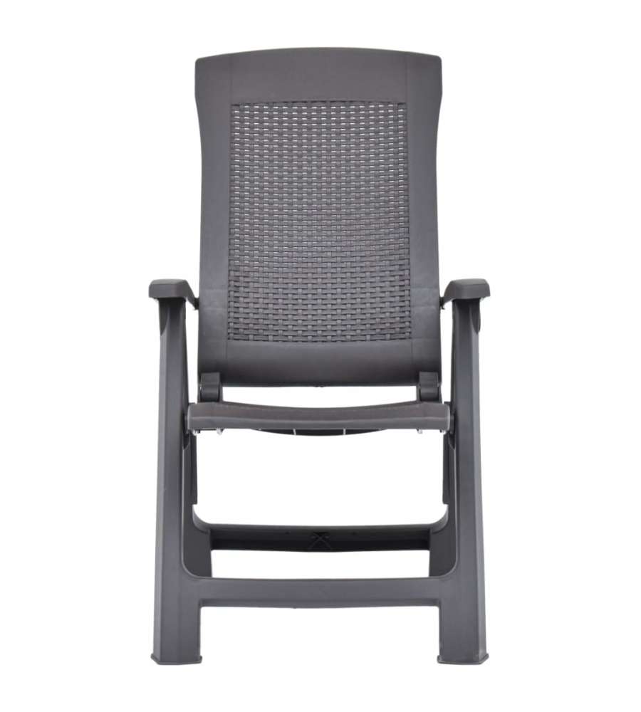 VidaXL Tavolo Giardino Moka 78x78x72 Plastica – Perfetto Per Esterni