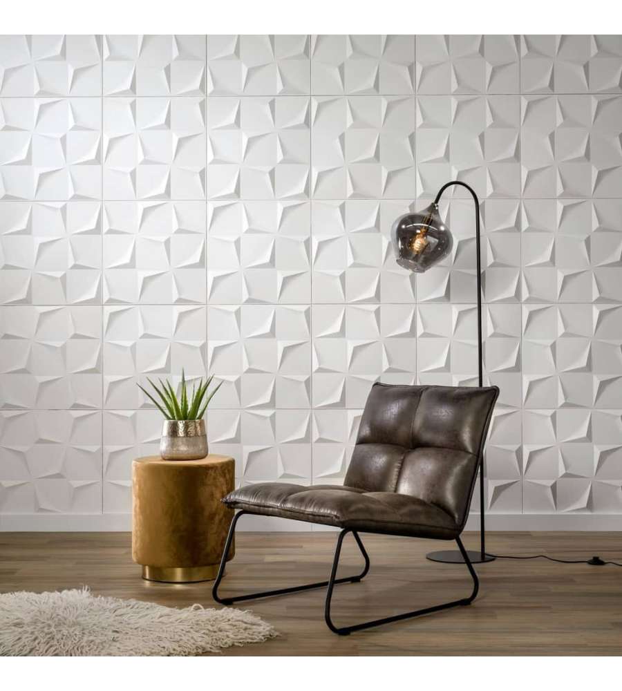 WallArt Pannelli a Parete 3D Beau 12 pz GA-WA28