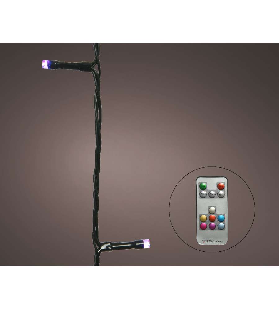 Dancing Lights Filo 100 luci con telecomando