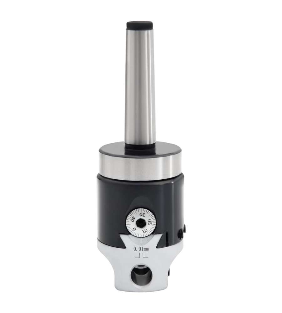 MT2 Asta Di Prolunga Per Fresatura CNC Con Testa 400R-50-22 E 10 Lame Apmt1604 – Barra Con Gambo Diritto Per Lavorazioni Pesanti
