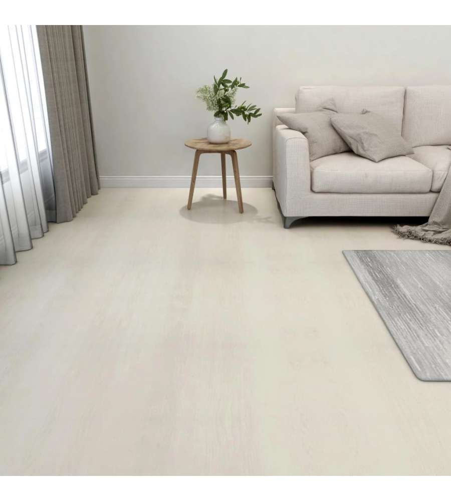Listoni per Pavimenti Autoadesivi 55 pz in PVC 5,11 mq Beige 324654
