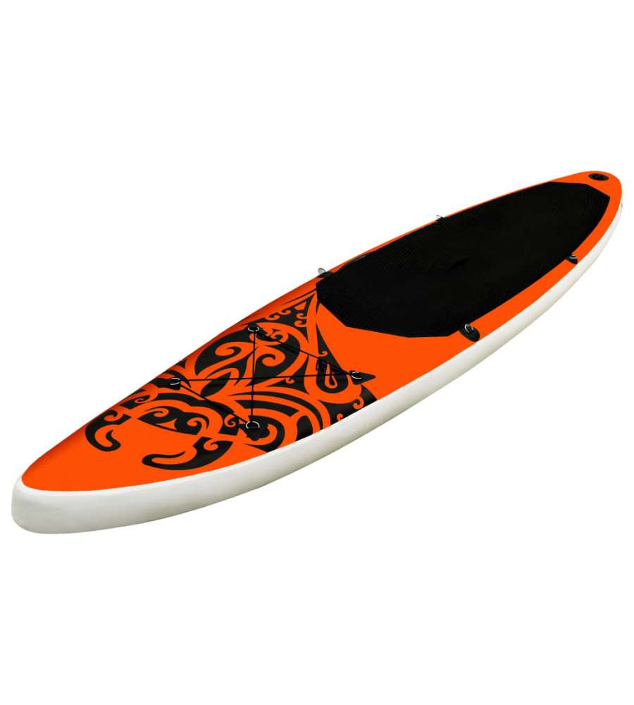 Set Tavola Gonfiabile da SUP 366x76x15 cm Arancione