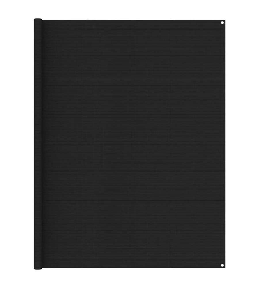 Tappeto da Tenda 250x450 cm Nero