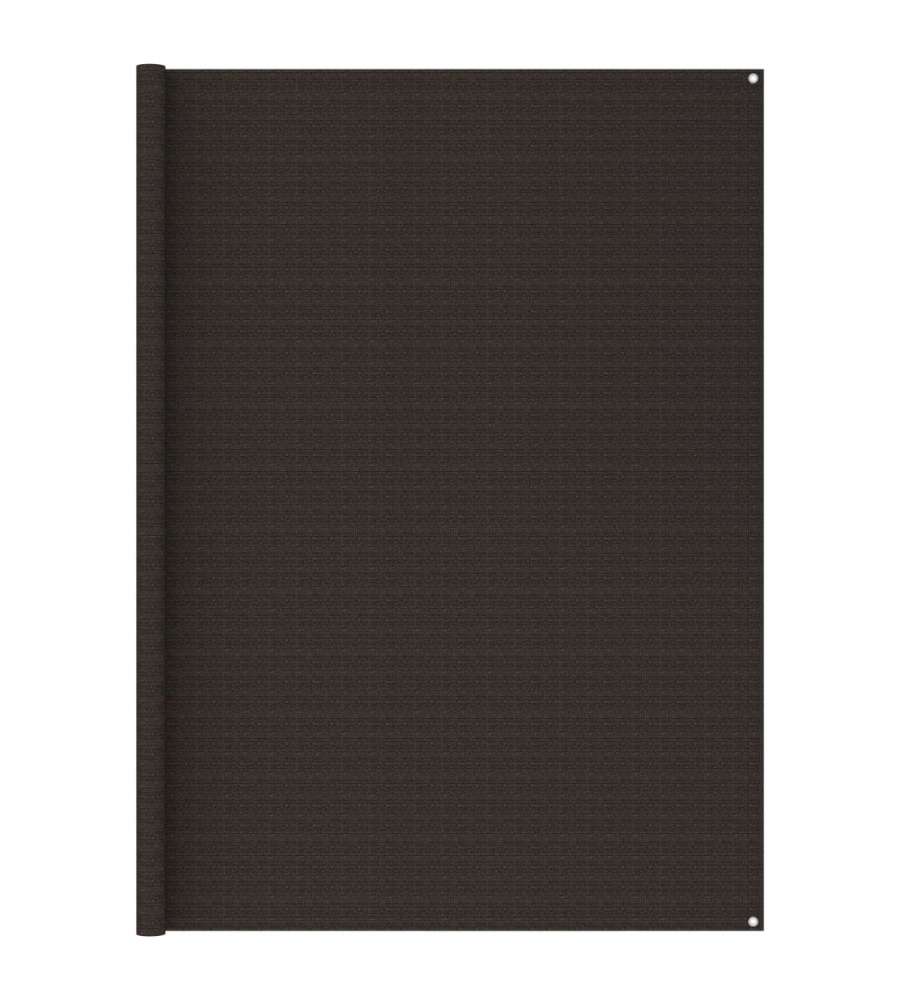 Tappeto da Tenda 250x400 cm Marrone