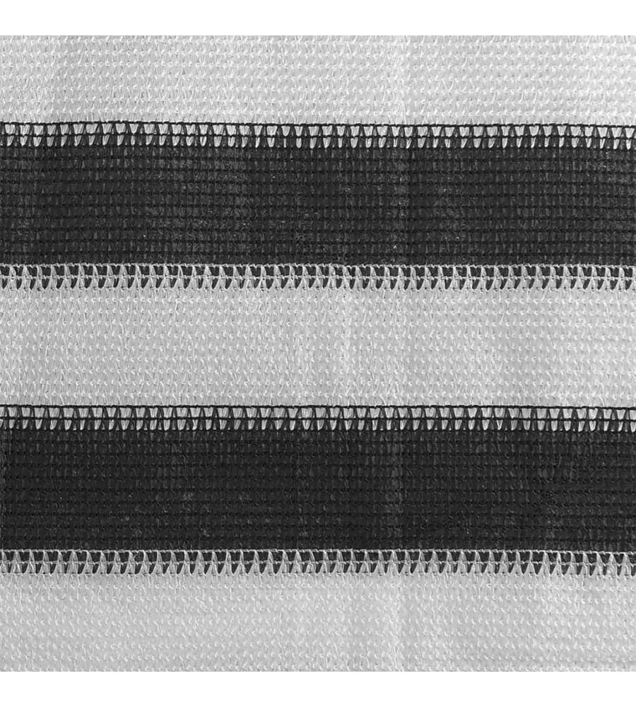 Tappeto da Tenda 250x350 cm Antracite e Bianco