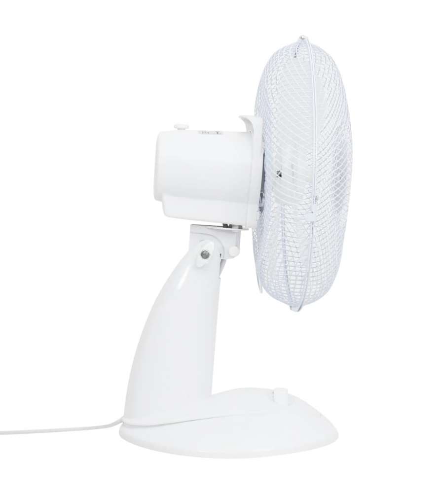 Ventilatore da Tavolo a 3 Velocit 30 cm 40 W Bianco
